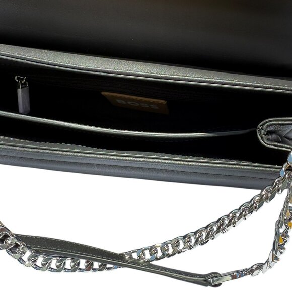 NWT **RARE HUGO BOSS Ayla Shoulder Bag 50487509 - Black - Picture 8 of 9